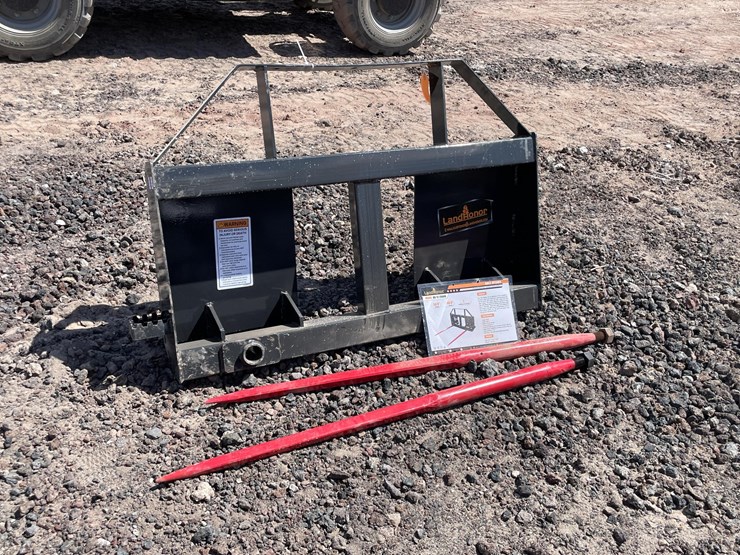 #2424-•-unused-2026-landhonor-skid-steer-bale-spear-image-1