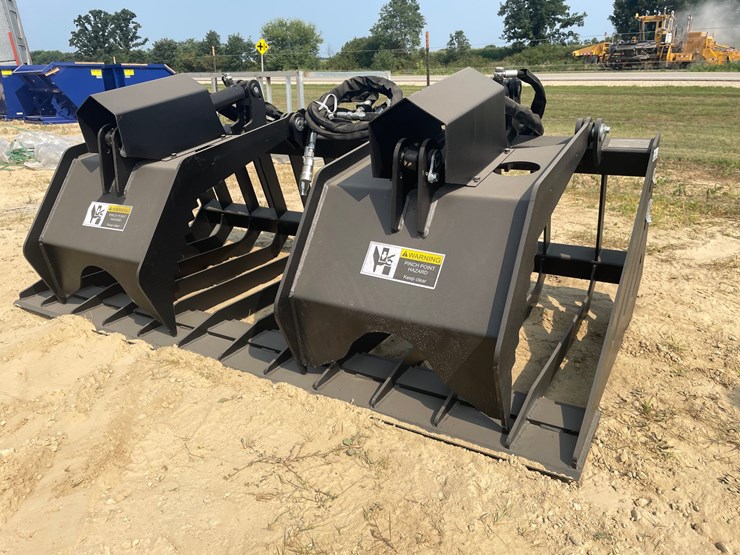 #2516-•-greatbear-skid-steer-hydraulic-rock-grapple-attachment-image-1