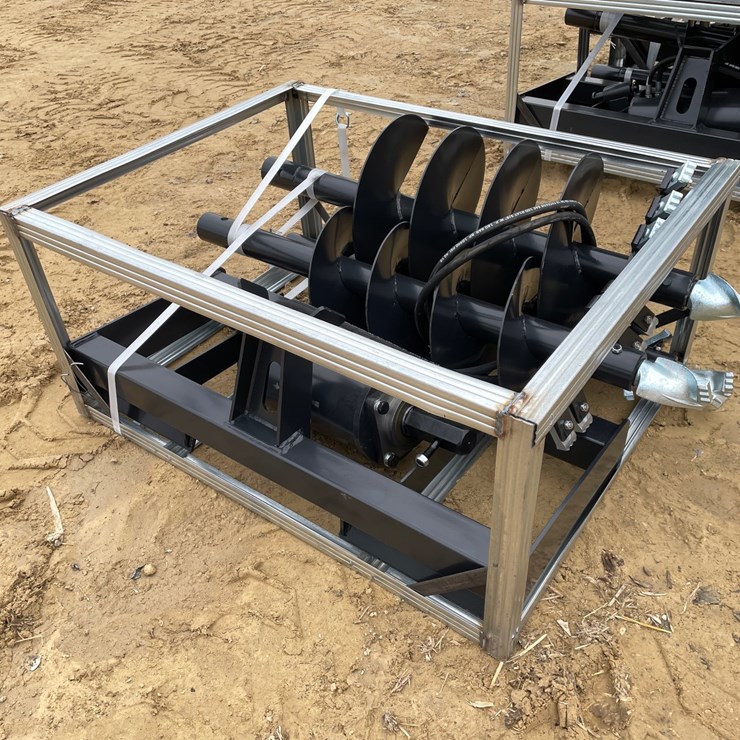#2539 • JCT Skid Steer Auger Drive Attachment