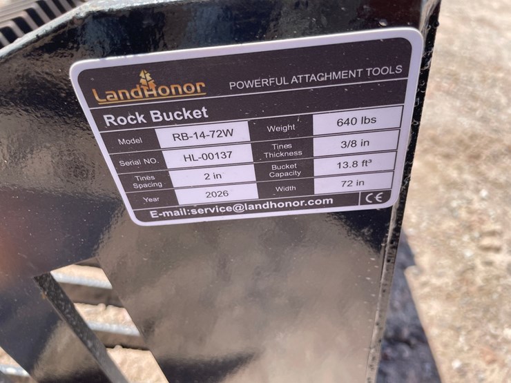 #2412-•-unused-2026-landhonor-skid-steer-rock-bucket-attachment-image-11