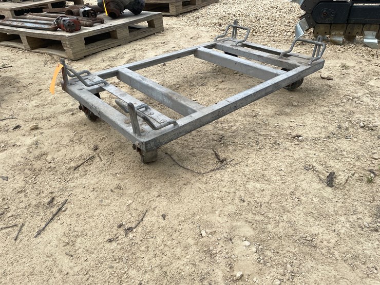 #3856-•-metal-rolling-cart-image-1