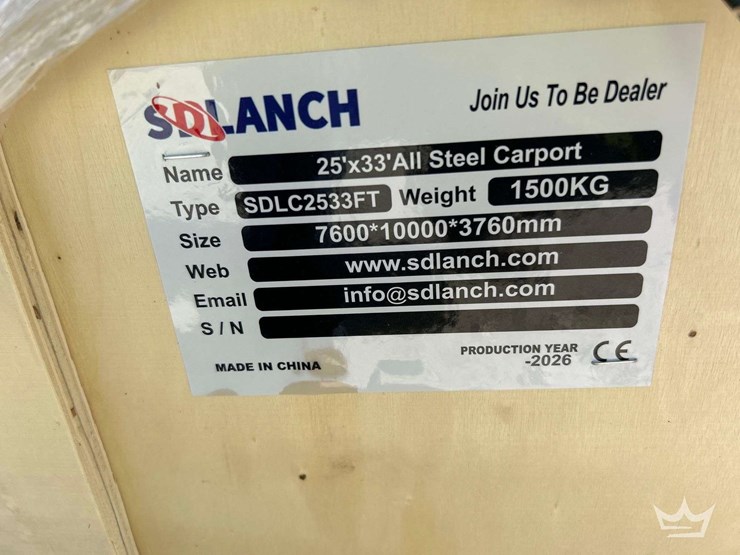 2026-sdlanch-25ft.-x-33ft.-metal-carport-with-enclosed-side-walls-image-6