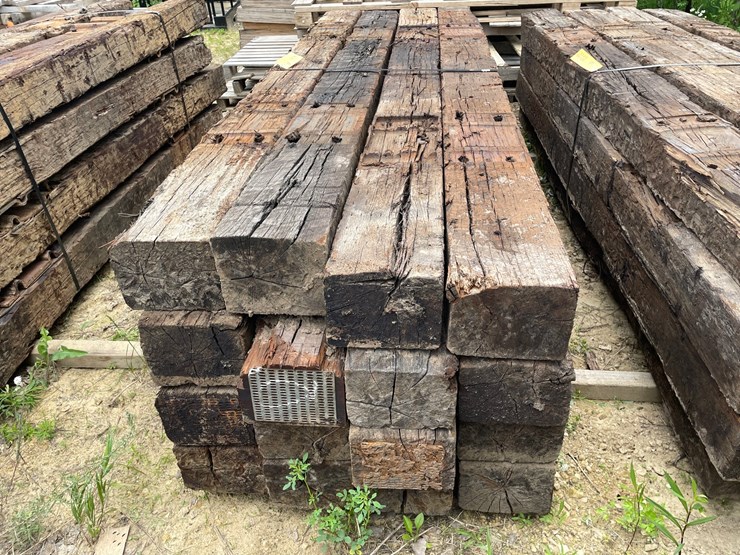 #3448-•-bundle-of-(16)-railroad-ties-image-5