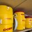 top-shelf-w/-(3)-10-gal-igloo-drinking-coolers,-(1)-gpi-alum-hp-100-hand-pump,-(2)eagel-5-gal.-safety-cans-image-2
