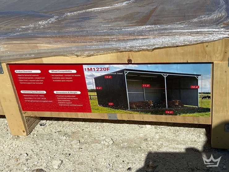 2026-sdlanch-19ft.-x-11ft.-galvanized-metal-livestock-shed-image-1