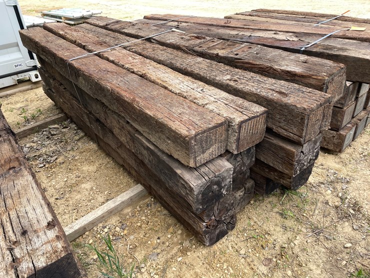 #3451-•-bundle-of-(16)-railroad-ties-image-3