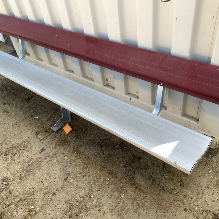 #3865 • Aluminum Stadium Bench