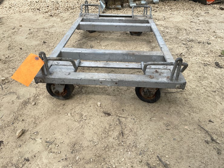 #3856-•-metal-rolling-cart-image-8
