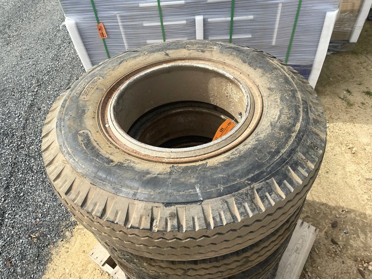 #3860-•-(5)-9.00-x-20.00-rims-and-tires-image-4