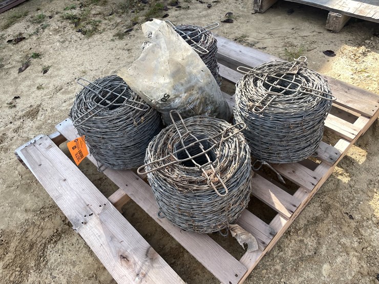 #3878-•-(4)-rolls-of-barb-wire-fencing-image-1