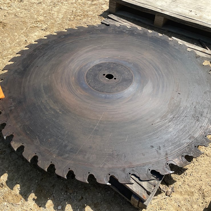 #3862 • Circular Sawmill Buzz Saw Blade