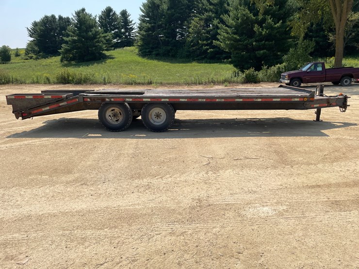 #1236-•-2005-home-made-19'-deckover-trailer-(has-wi-title)-image-4