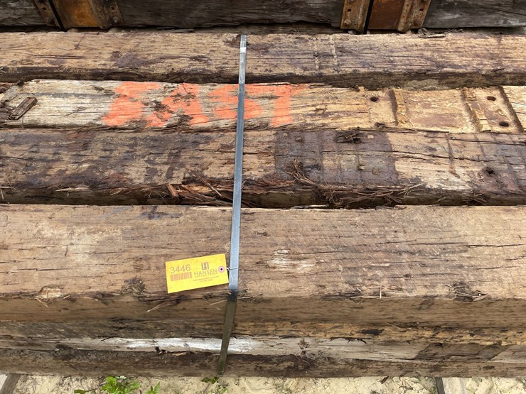 #3446-•-bundle-of-(16)-railroad-ties-image-8