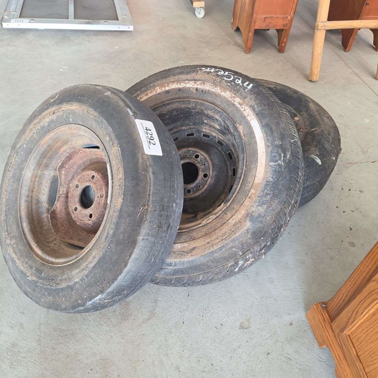(3) Tires, Firestone, Seiberlimg, Michelin