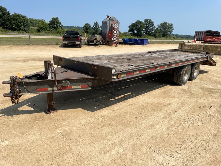 #1236-•-2005-home-made-19'-deckover-trailer-(has-wi-title)-image-1