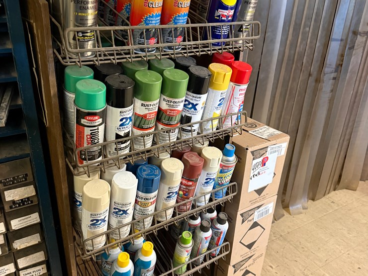 lot-w/-(5)-cases-of-berryman-b-12,-(2)-cases-blaster-prosrtan,-brake-parts-cleaner,-&-rack-of-lubricants-image-3