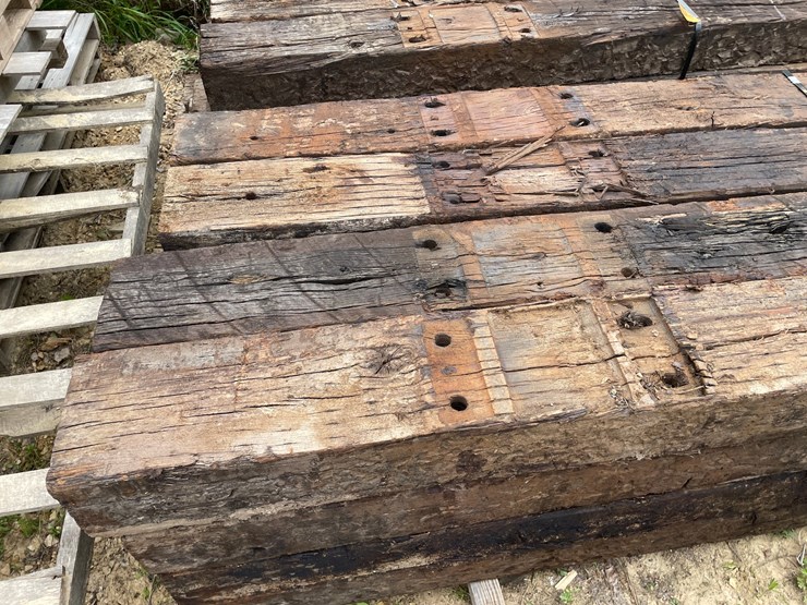 #3448-•-bundle-of-(16)-railroad-ties-image-9
