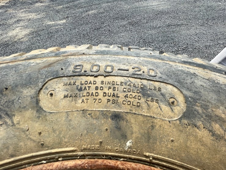 #3860-•-(5)-9.00-x-20.00-rims-and-tires-image-6