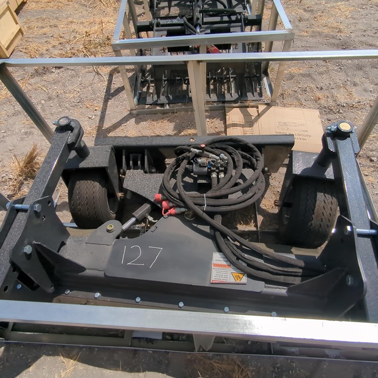 NEW LANDHONOR PR-12-72W POWER RAKE SKID STEER ATTACHMENT