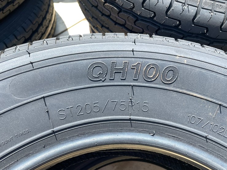 #2202-•-(4)-road-guider-qh100-st205/75r15-radial-trailer-tires-image-5