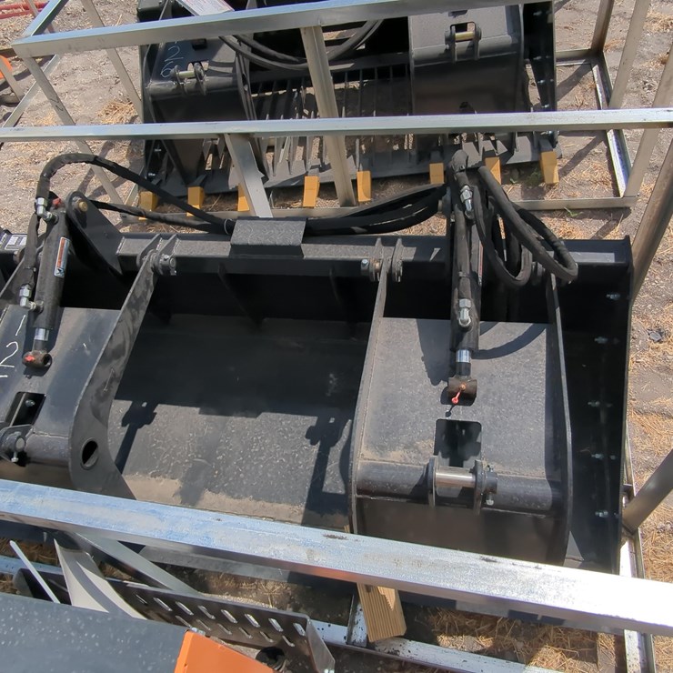 NEW LANDHONOR SGB-11-72W GRAPPLE BUCKET SKID STEER ATTACHMENT