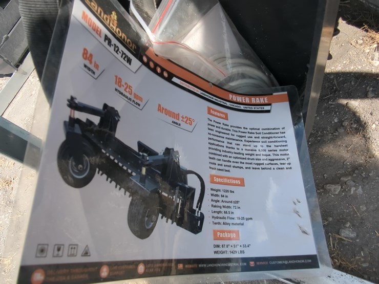 new-landhonor-pr-12-72w-power-rake-skid-steer-attachment-image-2