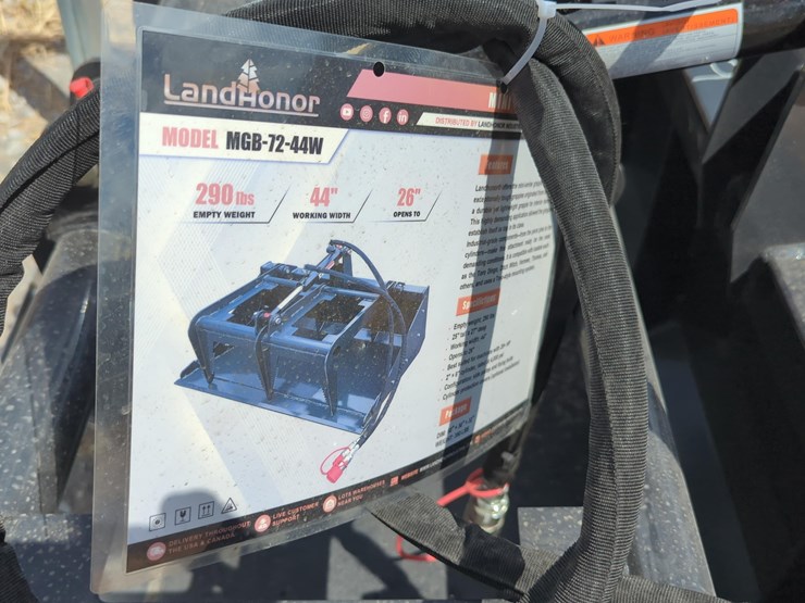 new-landhonor-mgb-72-44w-grapple-bucket-skid-steer-attachment-image-2