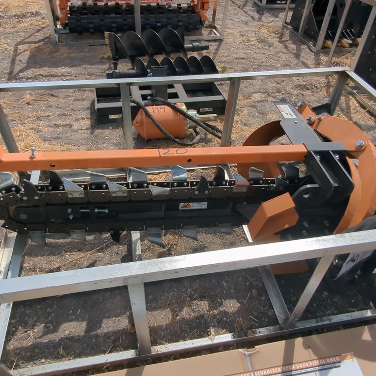 NEW LANDHONOR FT-12-48L TRENCHER SKID STEER ATTACHMENT