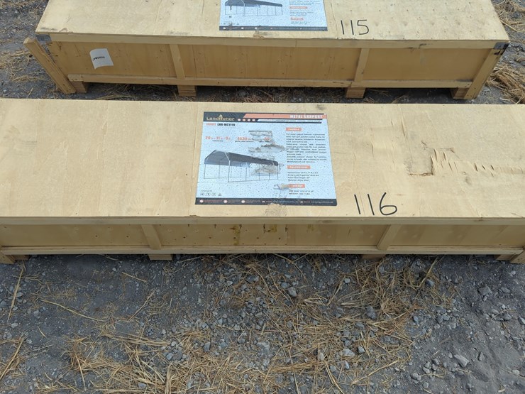 new-landhonor-lhr-mc1119-metal-car-port-storage-building-image-2