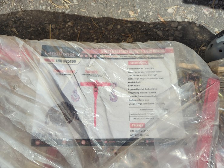 new-landhonor-lhr-rc5400-(8)-ratchet-binders-&-chains-new-support-equipment-image-2