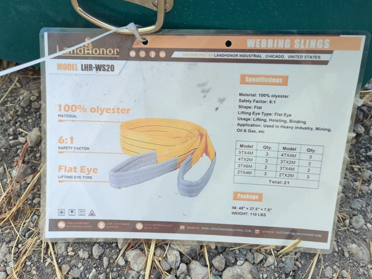 new-landhonor-lhr-ws22-webbing-sling-new-support-equipment-image-1