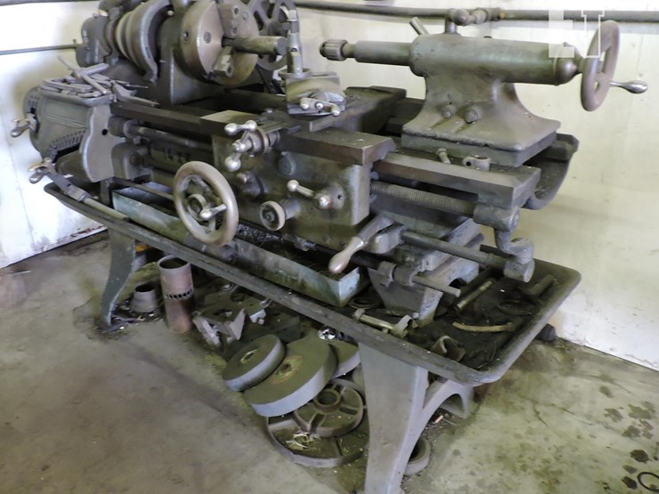 hendey,-14x5-metal-lathe,-3-phase,-working-image-1
