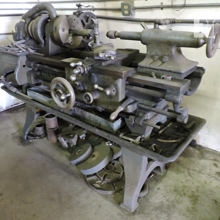 HENDEY, 14X5 METAL LATHE, 3 PHASE, WORKING