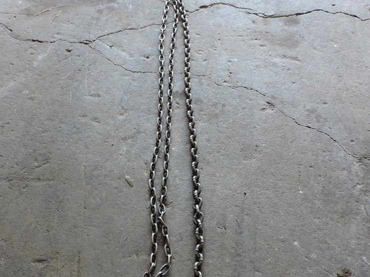 yale,-i-ton-chain-hoist-on-beam-trolley-image-2