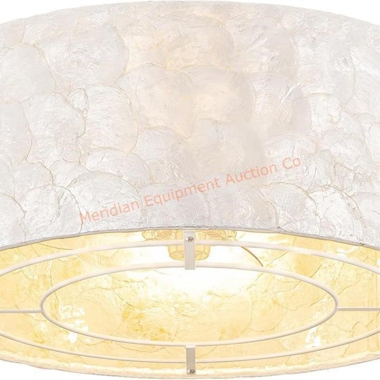Boho Coastal Ceiling Fan with Light and Remote