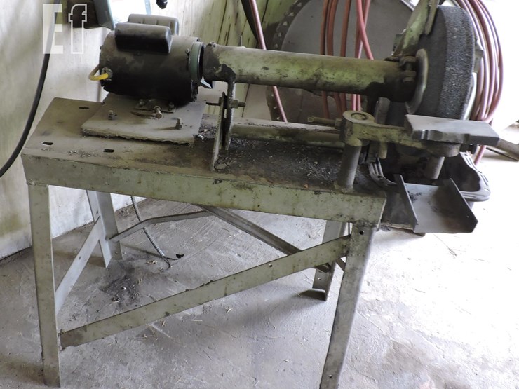 home-made,-free-standing-grinding-wheel-arbor,-vol-image-1