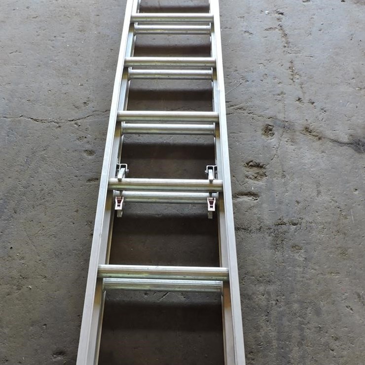 WERNER, 20’ ALUMINUM EXTENSION LADDER