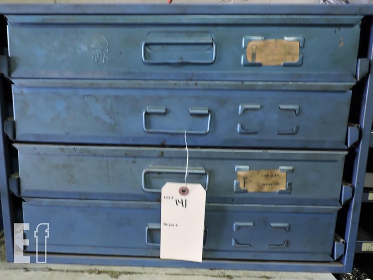 bowan,-4-drawer-parts-storage-cabinet-w/contents-image-1