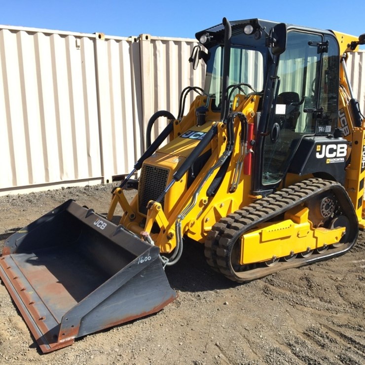 2020 JCB 1CXTHF Compact Tracked Loader Backhoe,