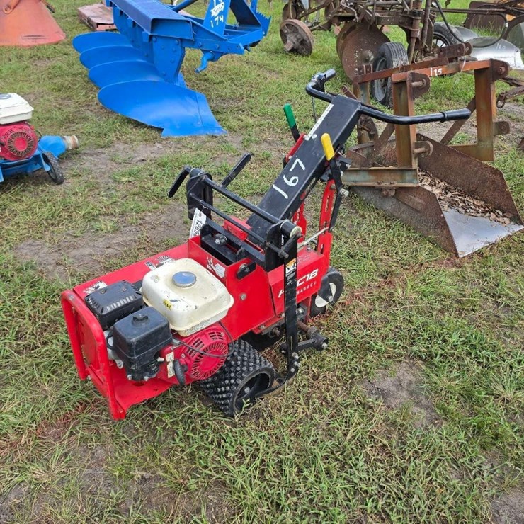 167 - GAS POWERED WALK BEHIND SOD CUTTER
