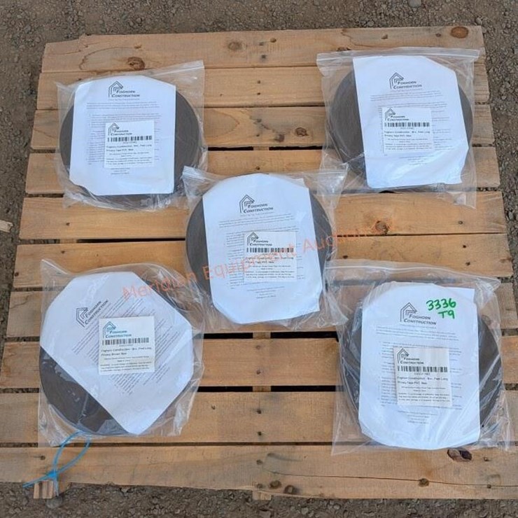 ~5- Rolls Brown Chainlink Fence Tape