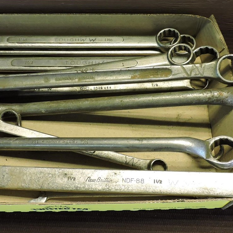 ASSORTED WRENCHES, MOSTLY SAE