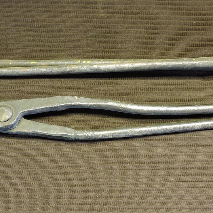 TWO PAIR OF BLACKSMITH’S TONGS