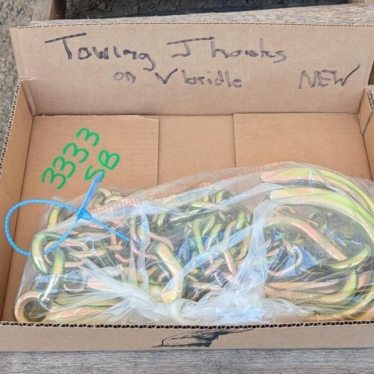 J Hooks w/ V Bridle for Towing