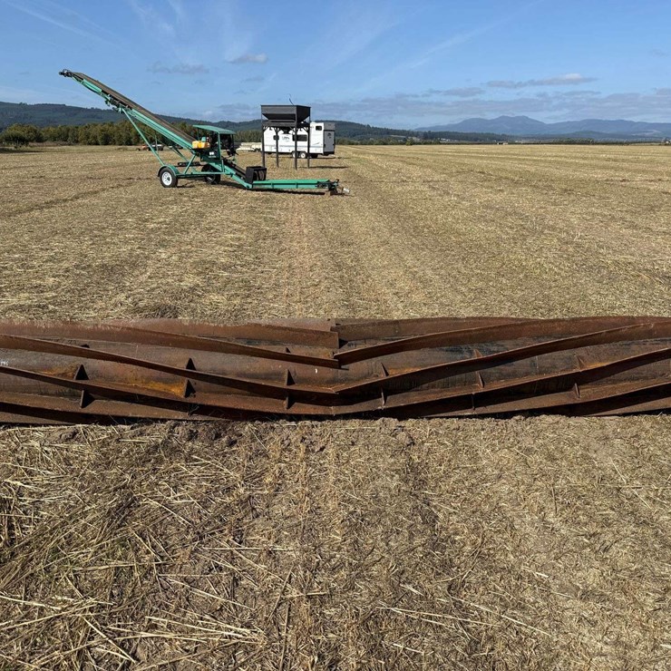 15' Cover Crop Roller-Crimper Drum