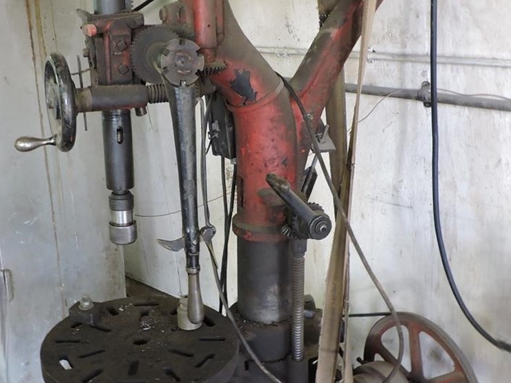 vintage,-champion-20”-floor-model-drill-press,-110-image-1