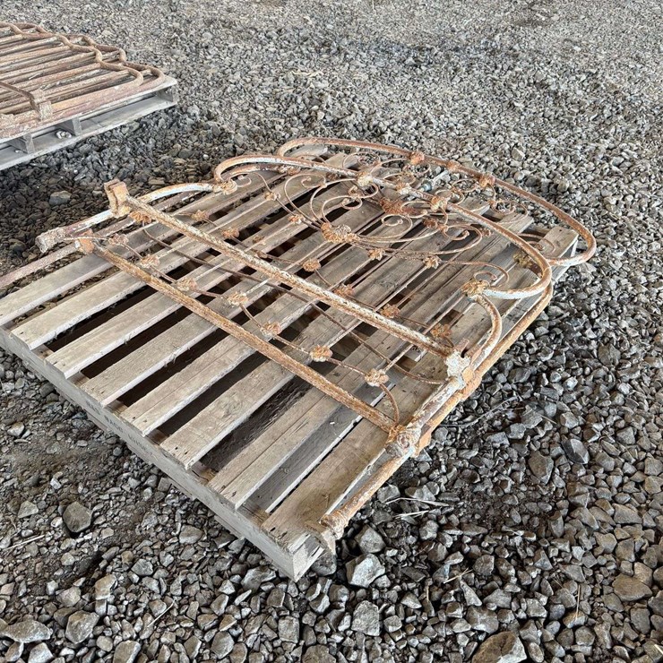 Metal Bed Frame & Footboard