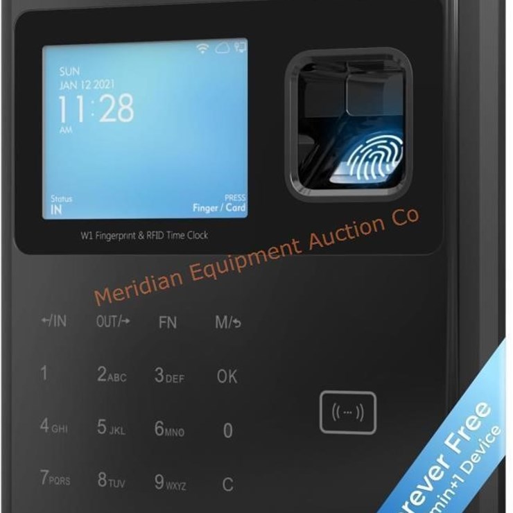 ANVIZ W1 Pro Fingerprint Time Clocks Black