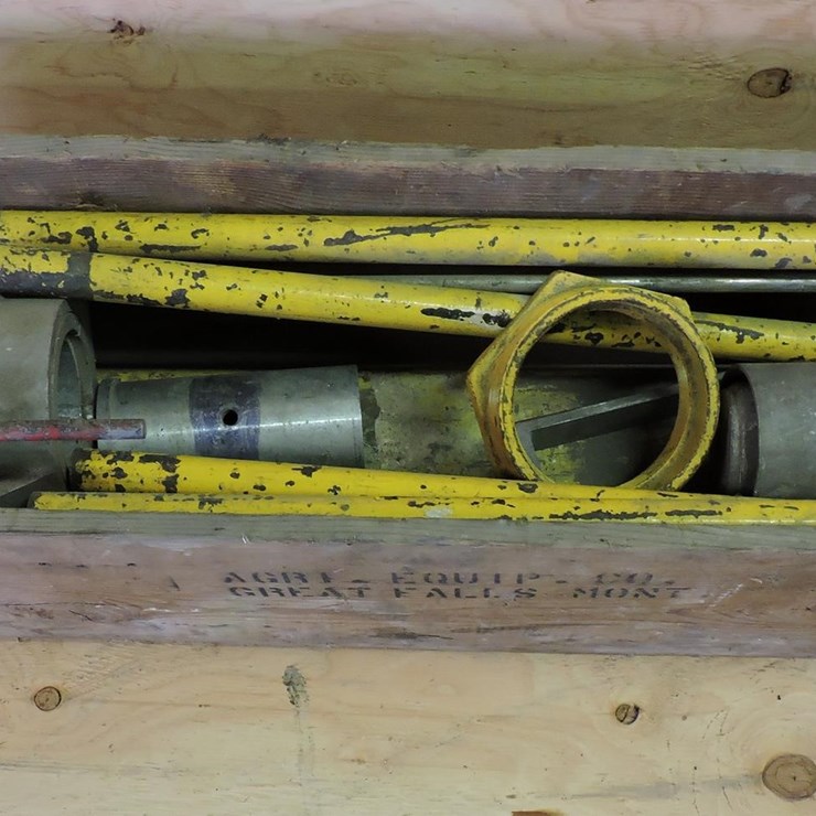 ALUMINUM IRRIGATION PIPE RESTORATION/PRESS TOOL, C