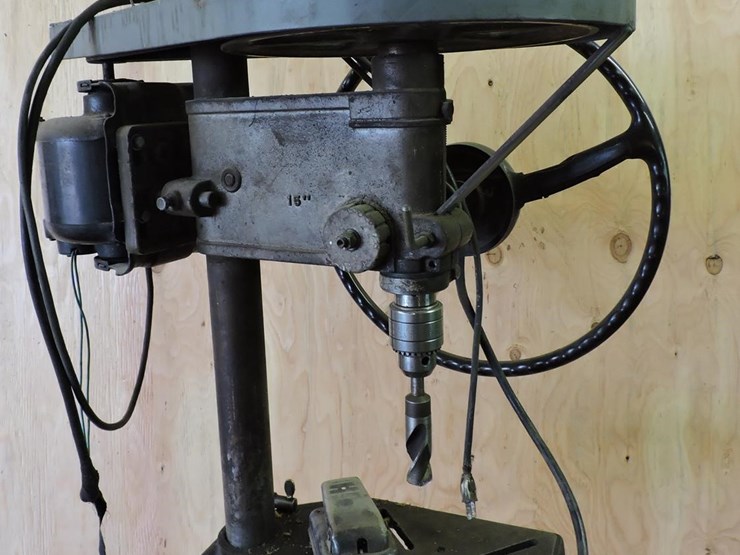 1/2”-chuck-floor-model-drill-press,-110-volt-image-2